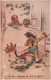 Illustrateur - Germaine Bouret - Mignon Le Chef De Gare - Carte Postale Ancienne - Bouret, Germaine