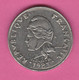Polynésie Française - 20 Francs 1983 I.E.O.M. - French Polynesia