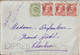 BELGIQUE - 1907 - ENVELOPPE EXPRES !! De PERUWELZ CACHET OCTOGONAL ! => CHARLEROI - 1905 Barbas Largas