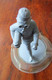 Tintin Monochrome Mat Gris Lotus Moulinsart - Statuettes En Résine