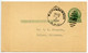 United States 1934 Scott UX27 Postal Card Kansas City & Denison RPO To Calera, Oklahoma - 1921-40