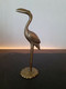 Heron En Bronze/Laiton (?). - Bronzes