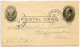 United States 1903 Scott UX18 Postal Card Seattle & Portland RPO; To Milwaukee, Oregon - 1901-20