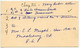 United States 1950 Scott UX27 Postal Card Burlington & Troy RPO Railway Postmark; To Proctorsville, Vermont - 1941-60