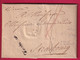 MARQUE D'AUTRICHE TEXTE DE VIENNE WIEN 1789 POUR STRASBOURG LETTRE COVER - ...-1850 Préphilatélie