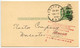 United States 1942 Scott UX27 Postal Card Alburg & Boston RPO; To Worcester, Massachusetts - Norton Company - 1941-60