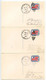 United States 1965 & 1967 Scott UX52 Coast Guard 6 Postal Cards, Mix Of Railway & Highway Post Office Postmarks - 1961-80