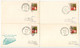 United States 1969-1971 Scott UX56 Women Marines 10 Postal Cards, Mix Of Railway Post Office Postmarks - 1961-80