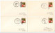 United States 1969-1971 Scott UX56 Women Marines 10 Postal Cards, Mix Of Railway Post Office Postmarks - 1961-80
