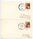 Delcampe - United States 1969-1971 Scott UX56 Women Marines 10 Postal Cards, Mix Of Railway Post Office Postmarks - 1961-80