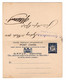 1904 ,1 1/2  P. Double Postal Card Stationary,canc." SYNEY " To Germany , Scarce - Cartas & Documentos