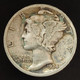 Etats-Unis / USA, 1 Dime, 1934, Mercury, Argent (Silver), TB (VF), KM#140 - 1916-1945: Mercury