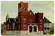 United States 1914 Postcard Seventh Avenue M. E. Church, Huntington, West Virginia; Pittsburg & Kenova RPO Postmark - Huntington