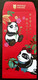 Malaysia Standard Chartered 2015 Panda Bamboo Chinese New Year Angpao (money Red Packet) - Neujahr