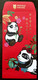 Malaysia Standard Chartered 2015 Panda Bamboo Chinese New Year Angpao (money Red Packet) - Nouvel An