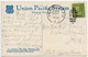 United States 1930 Postcard Fall River Rd, Continental Divide, Rocky Mtn National Park; Omaha & Ogden RPO Postmark - Rocky Mountains