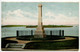 United States 1908 Postcard George Cleeves Monument - Portland, Maine; Portland & Island Pond RPO Postmark - Portland