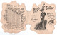 CHROMO CHROMOLITOGRAPHIE DECOUPIS DECOUPAGE FLEURS ANNEE 1901 PUBLICITE HIGH LIFE TAILOR - Bloemen