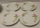 Delcampe - *SUPERBE SERVICE GÂTEAUX PLAT & 12 ASSIETTES A GIRAUD & Cie FLEURS EGLANTIERS  E - Limoges (FRA)