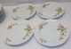 Delcampe - *SUPERBE SERVICE GÂTEAUX PLAT & 12 ASSIETTES A GIRAUD & Cie FLEURS EGLANTIERS  E - Limoges (FRA)