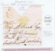 Ireland Louth 1832 Wrapper (no Side Flaps) With Drogheda Circular POST/PAID And Matching DROGHEDA JA 23 1832 - Préphilatélie