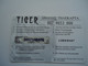 GREECE MINT  CARDS ANIMALS TIGER - Oerwoud