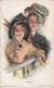 Fantaisies - Femme - Farewell - Chapeau - Edit. Reinthal & Newman - Painted Harrison Fischer  - Carte Postale Ancienne - Vrouwen