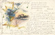 Fantaisies - Fleur - Colorisé - Oblitéré Eupen 1902 - Précurseur - Quatrain - C. Postale Ancienne - Männer