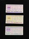 Bosnia - Lot Of Vouchers From The Zenica Ironworks, 2000, 5000 And 10 000 Dinars, XF-UNC, Type Of Serial Number (c) - Bosnië En Herzegovina