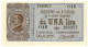 1 LIRA BUONO DI CASSA EFFIGE VITTORIO EMANUELE III 02/09/1914 SPL - Andere