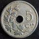 BELGIUM :  VERY RARE 5 CENTIMES 1901 FR KM 46 XF+ - 5 Cent