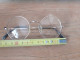 Delcampe - * Vintage Montatura Occhiali Tondi - Le Lenti Presenti Sono Graduate - Glasses