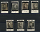 BELGIQUE - COB 6A  - 10C BRUN PAPIER EPAIS MEDAILLON - 15 TIMBRES NUANCES DIVERSES - 1851-1857 Medallones (6/8)