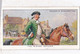 Smugglers & Smuggling 1932  - 10 The Riding Officer -  Ogdens Original Cigarette Card - - Ogden's