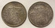 NETHERLAND OLANDA WILHELMINA IIà 2 E 1/2 GULDEN 1931 + 1932  E.544 - 2 1/2 Gulden