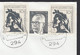 1973 Wilhemshaven Visit Cover HMS Achilles Cachet Displaying Three Deutsche Bundespost Stamps German - Covers & Documents