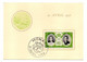 MONACO--1956-- Document Souvenir Carte Postale Mariage Princier  Rainier III....beau Cachet......à Saisir - Storia Postale