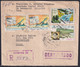 1994-H-3 CUBA 1994 AIR REGISTERED COVER TO CHILE. SEGUNDO AVISO EN DESTINO. - Lettres & Documents