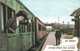 Belgique - Blankenberghe - Au Départ - Colorisé - Animé - Gare - Oblitéré Blankenberghe - Carte Postale Ancienne - Blankenberge