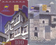 Macedonia 2 Phonecards Chip - - - Old Houses - Macedonia Del Norte