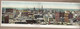 LARGE CPA 3 VOLETS USA - INDIANAPLOIS - SUPERBE PANORAMA CENTRE VILLE En 3 CPA Détails - Indianapolis