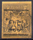 !!! TAHITI, N°1 OBLITERE, SIGNE CALVES - Used Stamps