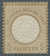 Deutsches Reich - Brustschild: 1872, Großer Brustschild 5 Groschen Ockerbraun In - Neufs