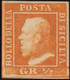 1/2 Gr. II^ Tav.arancio Sass 2 MLH* Ben Marginato F.G.Bolaffi, Ad Lusso - Sicilia