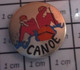 513c Pin's Pins / Beau Et Rare / SPORTS / CANOE - Canoë