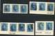 BELGIQUE - COB 15A - 20C MEDAILLON 12 1/2 X 13 1/2 - 31 TIMBRES DIVERS OBLITERES - 1863-1864 Medaillen (13/16)