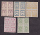 RUSSIA 1918-1923 - Civil War, Northern Army, OKCA, Imperforate Block Of 4, Under General Yudenich / 2 Scan - North-West Army
