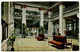 United States 1905 Postcard Little Rock, Arkansas - Hotel Marion Lobby; Little Rock & Fort Worth RPO Postmark - Little Rock