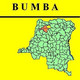 1909 (°) BUMBA BELGIAN CONGO FREE STATE CANCEL STUDY [2]  COB 022+025+014+064+243 FIVE ROUND CANCELS - Varietà E Curiosità