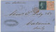 GB 1862 QV 4d Bright Red Pl.3 No Hairlines (ND) Together W. LE 2d Blue Pl.9 (GE) On Superb Cover With Duplex "LIVERPOOL - Briefe U. Dokumente